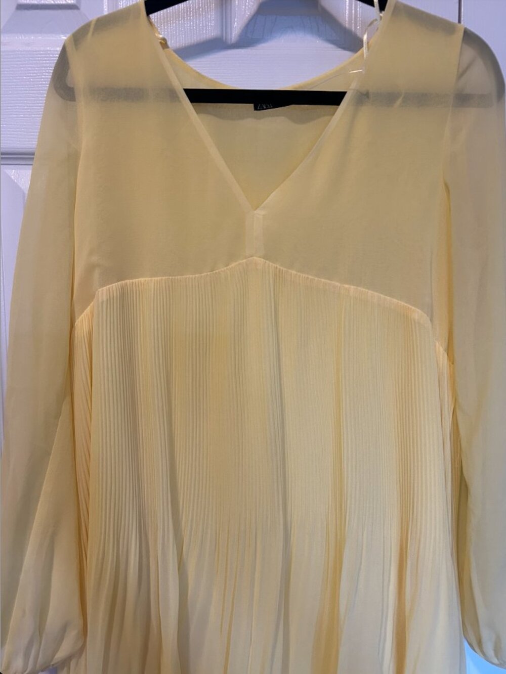 Butter Yellow Zara Dress